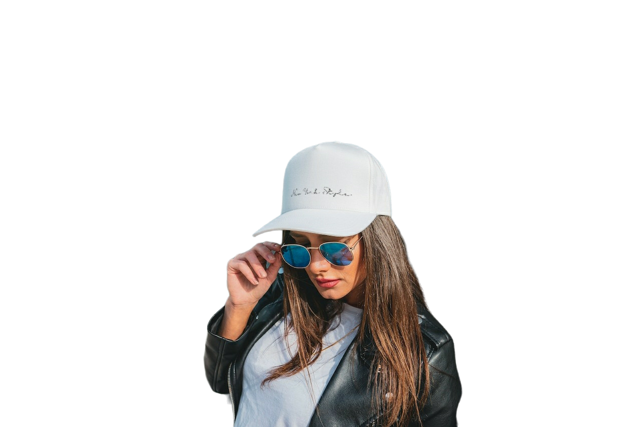 gorra blanca